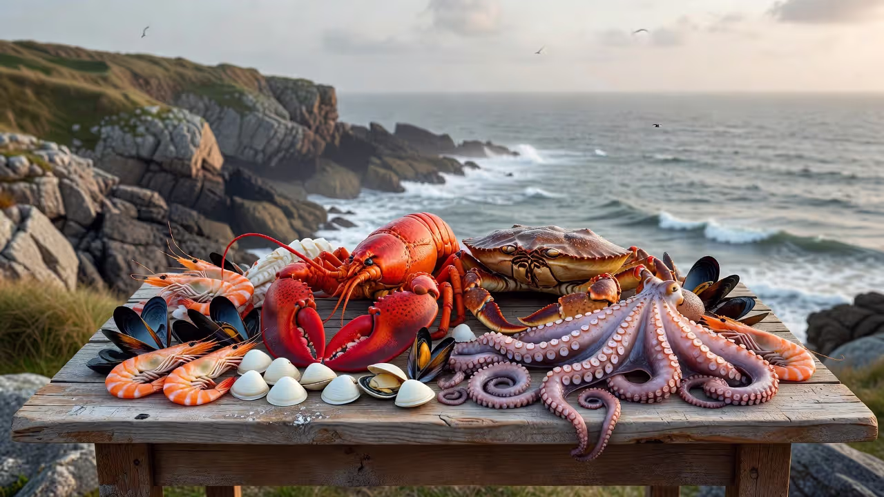 Любимые подарки Эллиота — морепродукты
