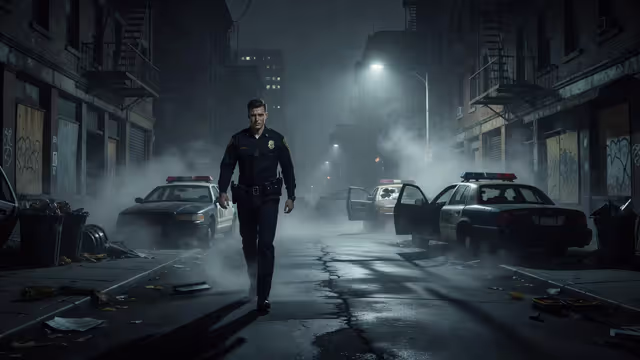 Леон Кеннеди прибывает в Raccoon City