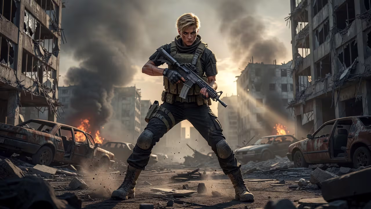Взрослая Шерри Биркин в Resident Evil 6